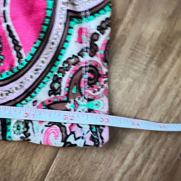 NWT Free People Harper Printed Pants Size S Pink/Rose Floral Print Flare - Picture 11 of 11